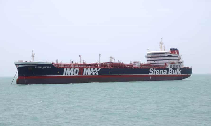 The oil tanker Stena Impero was seized by Iran.