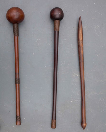 Wooden clubs