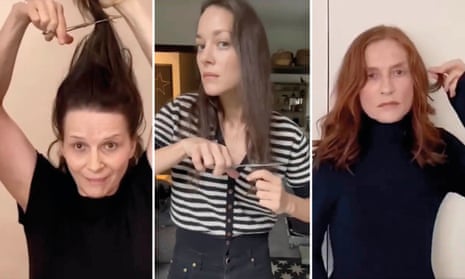 Juliette Binoche, Marion Cotillard, and Isabelle Huppert cut their hair in an online protest video after the death of Mahsa Amini in Iran.