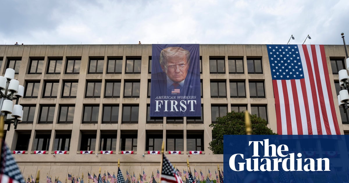 ‘The most anti-union president’: how Trump turned his back on US workers