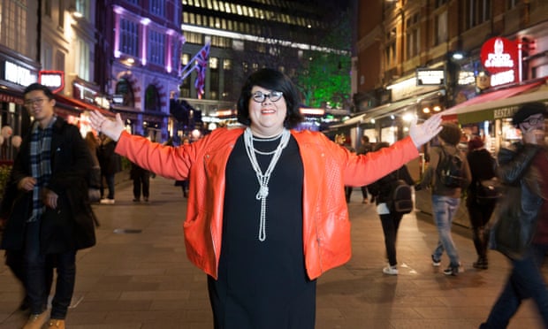 Amy Lamé, London’s first night tsar, on a London street in November 2016. 