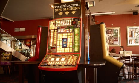 Some fixed-odds betting machines.