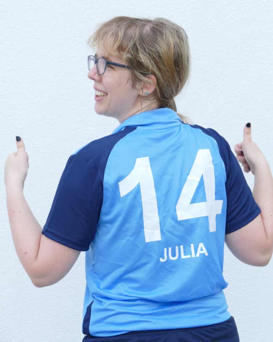 Julia Raffalt’s women’s football club kit.