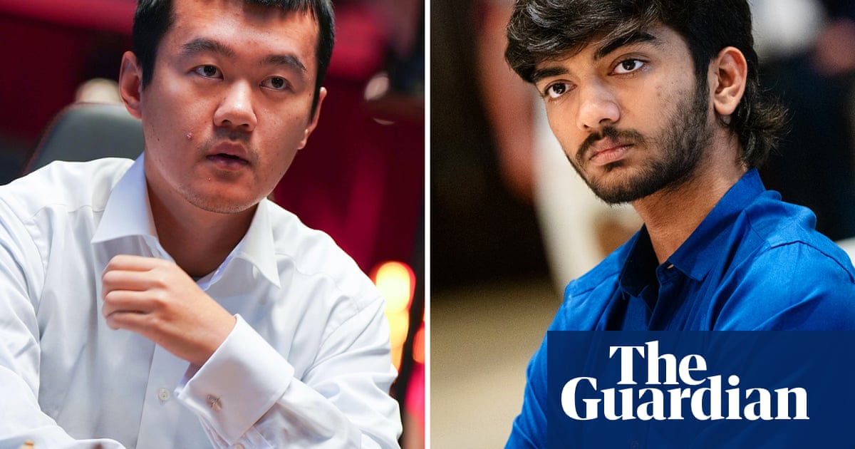Ding Liren vs. Gukesh in Chess Championship
