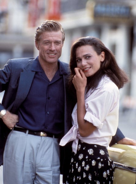 A still from “Havana” Robert Redford and Lena Olin