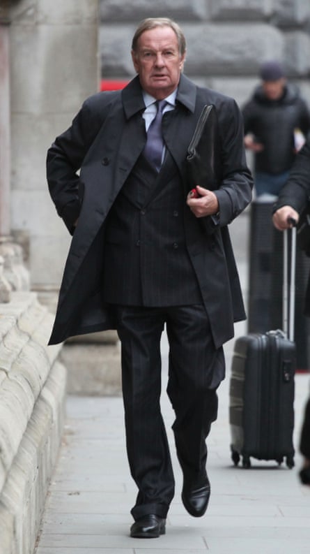 Clive Standish outside the court.