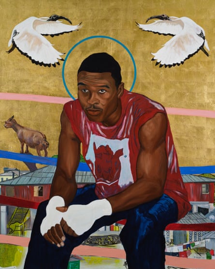 Godfried Donkor’s St Ike Quartey, 2023.