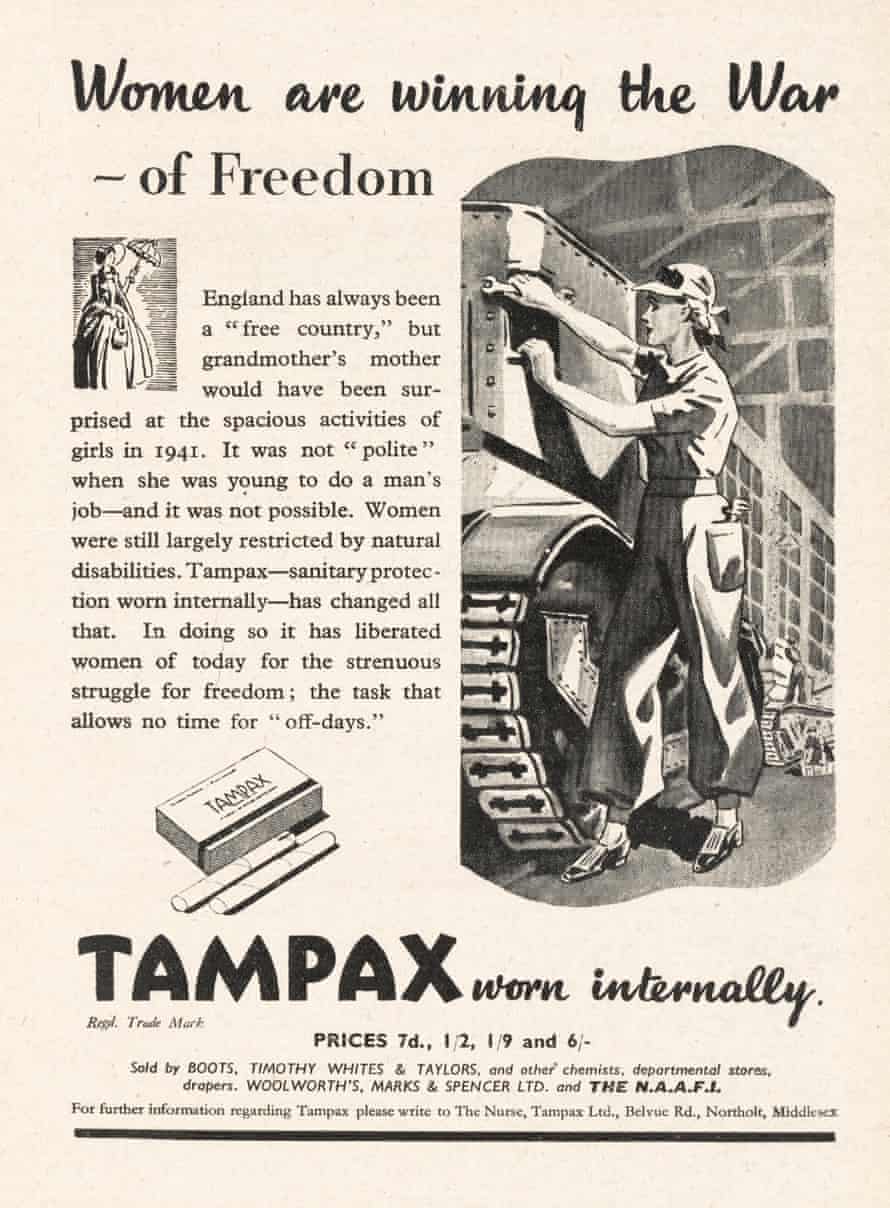 A Tampax magazine advert from 1942.