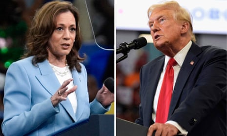 Kamala Harris,Donald Trump.