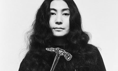 Born to be mild … Yoko Ono with Glass Hammer 1967.