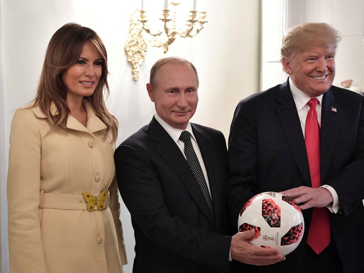 The Trump Putin Statesman Show Soon Turns Knockabout Us News The Guardian