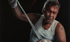Archibald Prize 2018 finalist
Jamie Preisz    
'Jimmy (title fight)'    
oil on canvas