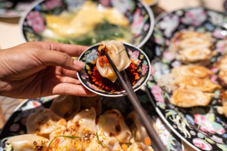 Rosheen Kaul’s recipe for spicy mackerel, lemon and dill shui jiao.