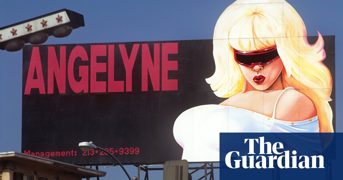 ‘Gorgeous is my business’ … how blond billboard bombshell Angelyne became an LA icon