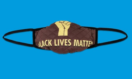 Black Lives Matter mask by Hoezine