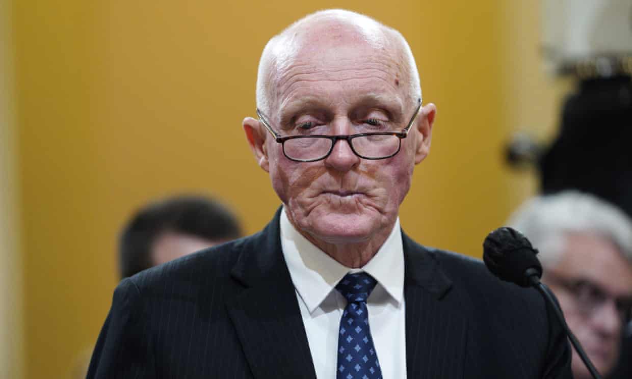 <div class=__reading__mode__extracted__imagecaption>Rusty Bowers, the Arizona House speaker, testified that the effects of Donald Trump’s attempt to overturn the 2020 election were ‘horrendous’.Photograph: Will Oliver/EPA<br>Rusty Bowers, the Arizona House speaker, testified that the effects of Donald Trump’s attempt to overturn the 2020 election were ‘horrendous’.Photograph: Will Oliver/EPA</div>