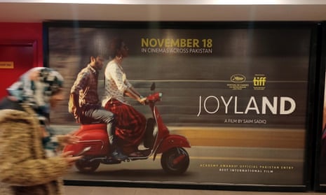 A poster for Joyland in Islamabad.