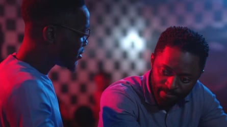 A scene from the 2019 film version of Walking With Shadows, based on the novel.