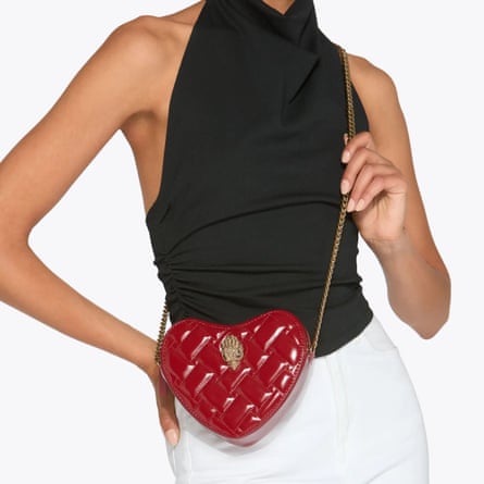 Kurt Geiger London kensington heart bag
