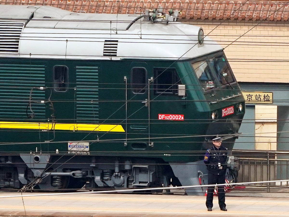 Kim Jong-un and the mystery of the 'special green train' in China | North Korea | The Guardian