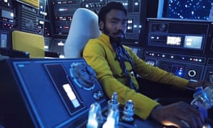 Donald Glover as Lando Calrissian in Solo: A Star Wars Story
