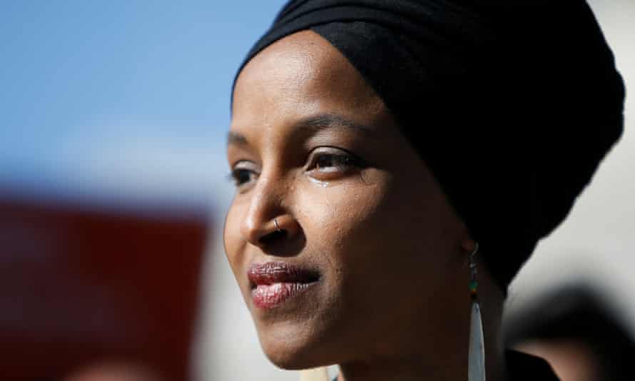 Congresswoman Ilhan Omar was born in Somalia and came to the US in the 1990s.