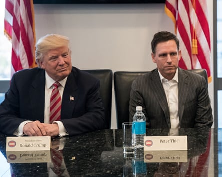 Donald Trump and Peter Thiel