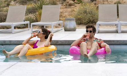 Cristin Milioti and Andy Samberg in Palm Springs