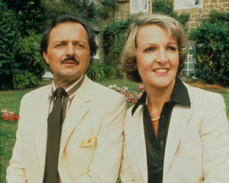 Keith with Peter Bowles in To the Manor Born.