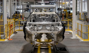 Aston Martin’s new DBX being built