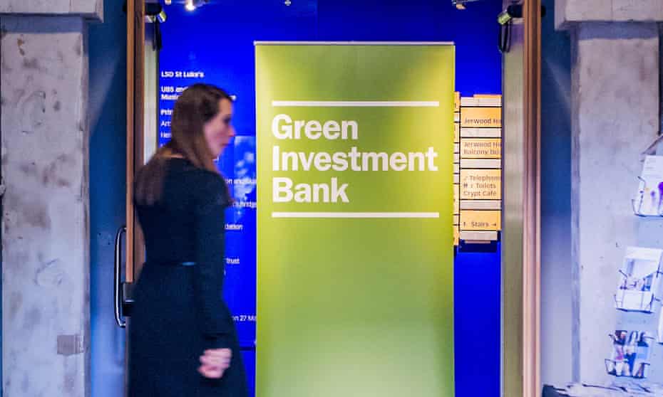 The £3.8bn green investment bank was set up in 2012 to ‘accelerate the UK’s transition to a greener, stronger economy’.