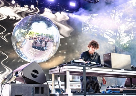 Making a statement … Jamie xx.