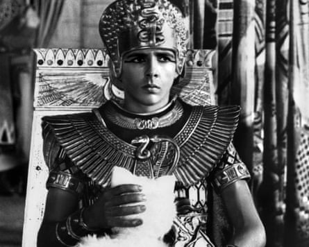 Richard O’Sullivan as Pharaoh Ptolemy XIII in Cleopatra