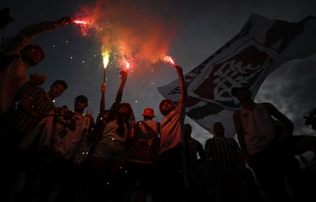 Brazilian fans added a lot of noise and colour to the Club World Cup.
