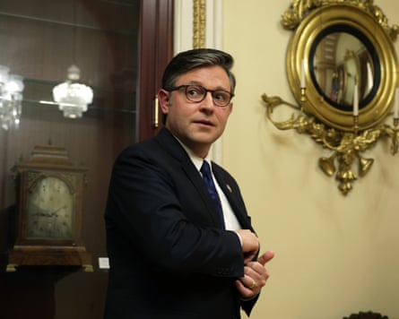 House Speaker Mike Johnson Swears In Clay Fuller To Replace Marjorie Taylor Greene