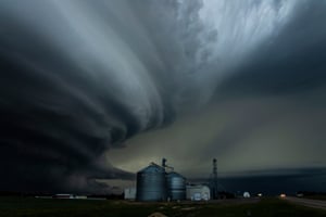 ‘The Mothership’ supercell in Imperial, Nebraska, which storm chasers called one of the most beautiful storms photographed in the past decade