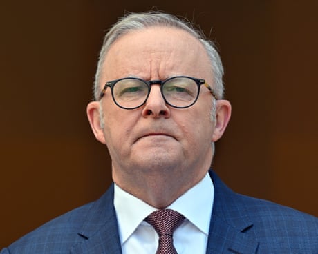 Prime Minister Anthony Albanese at a press conference at Parliament House in Canberra, Thursday, January 22, 2026. (AAP Image/Mick Tsikas) NO ARCHIVING