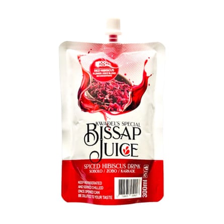 Kwadel’s Special Bissap Juice Spiced Hibiscus Juice Sobolo/Zobo Drink 300ml 6x