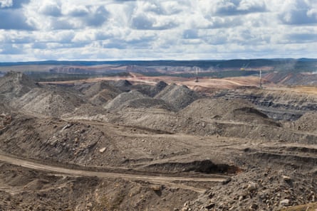Kayenta coal mine on the Black Mesa, Navajo reservation, Arizona.