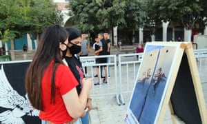 The Banksy exhibition in Bethlehem.