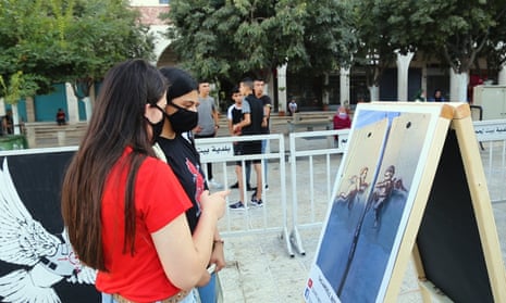 The Banksy exhibition in Bethlehem.