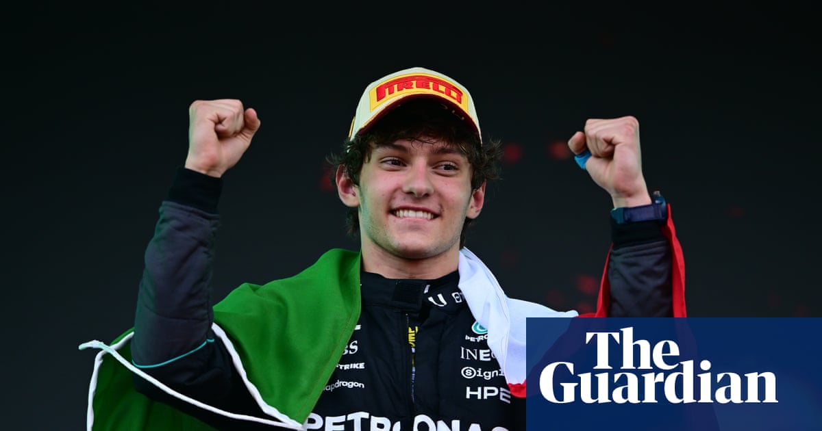 Catch me if you can: Kimi Antonelli’s Monaco triumph rattles F1 rivals | Giles Richards