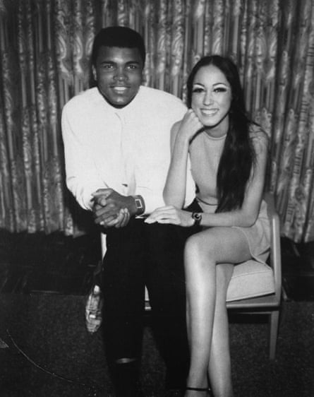 Pat Cleveland with Mohammed Ali in 1966