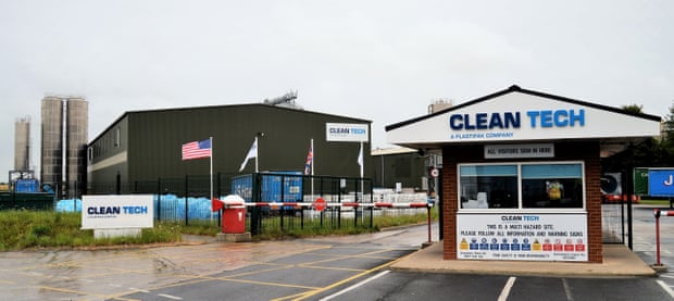 Clean Tech’s plant in Lincolshire