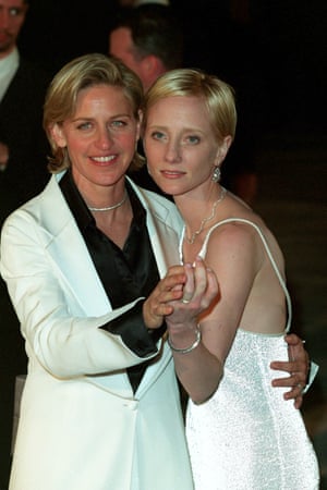 With Ellen DeGeneres in 1999