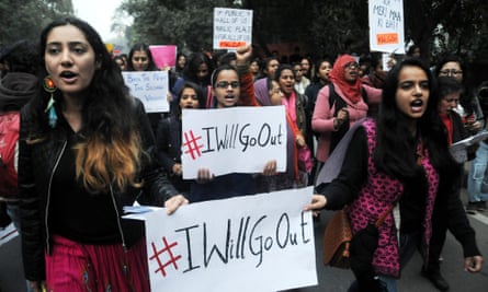 Women's march Delhi