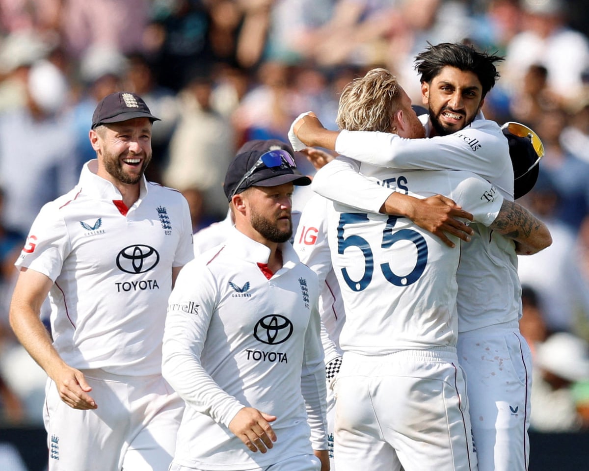 England triumph in final-day Lord's thriller as India fall short despite Jadeja heroics | England v India 2025 | The Guardian