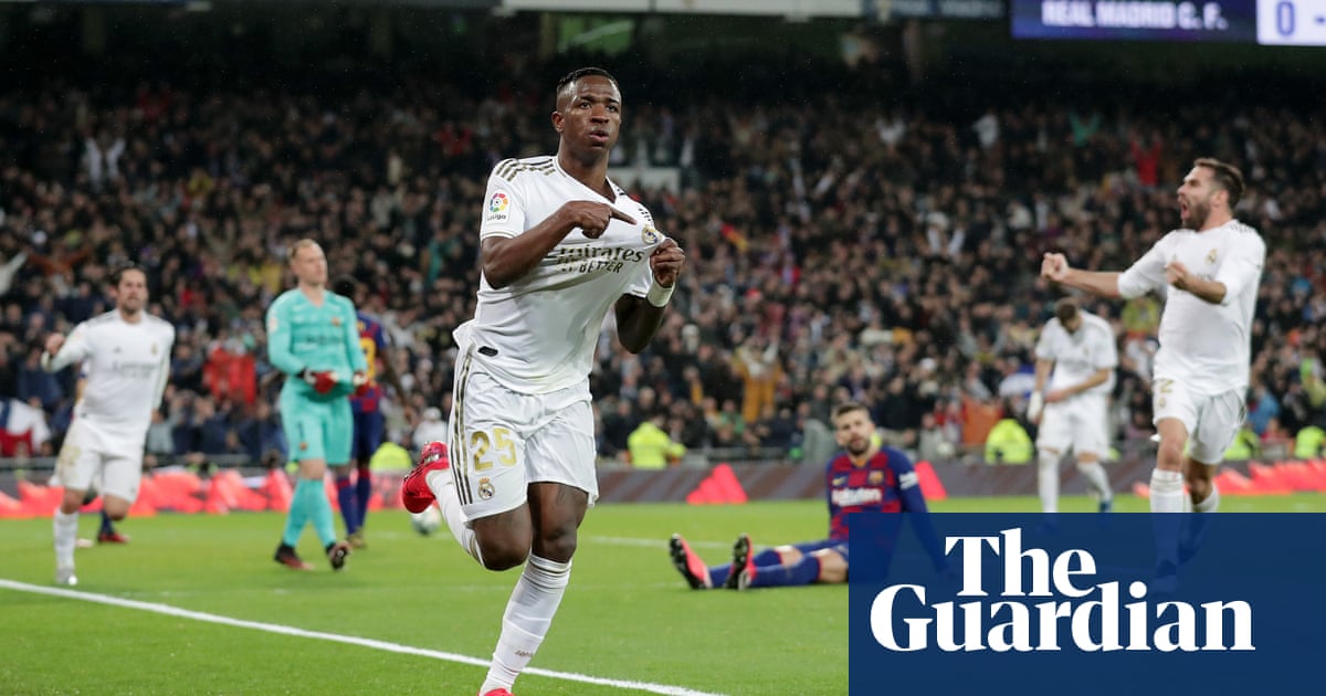 Tormented Vinicius Silences Critics To Swing Decrepit Clasico Madrid S Way Sid Lowe Football The Guardian