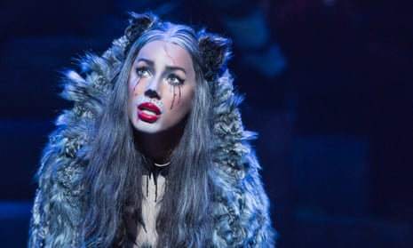 Feline confident: Leona Lewis as Grizabella in Cats.