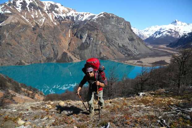 Jorge, Graeme Green’s hiking guide in Parque Patagonia